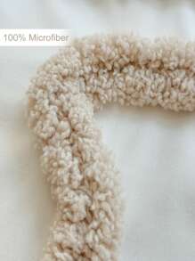 2/3PCS White Plush LOVE Letter Pattern Polyester Duvet Cover Set, Minimalist Modern Style Suitable For All Seasons Wedding Valentine's Day (1 Duvet Cover + 1/2 Pillow Covers) - White - View 8