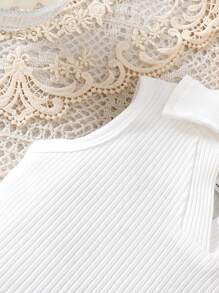 SHEIN Infant Baby Girl Casual Sleeveless Top And Skirt 2pcs Set, Fashion And Versatile For Spring/Summer