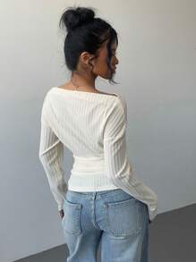 Siren Gaze Women's Solid Color Slanted Shoulder Collar T-Shirt With Pleated Waist And Slimming One-Shoulder Top Spring And Summer Apricot Textured Top Winter Chic Casual