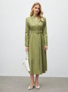 BizChic Vestido elegante de oficina para mujeres, estilo sencillo y casual para uso diario