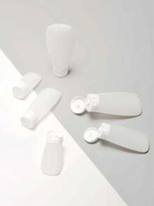 30ml 100ml 60ml 可重复使用管，空瓶，柔软乳液和洗发水容器，可重复使用瓶，旅行化妆瓶 - 白色 - 查看 9