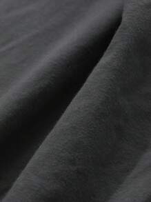 FRIFUL Camiseta de mujer de unicolor con cuello redondo, casual y holgada de manga tipo murciélago