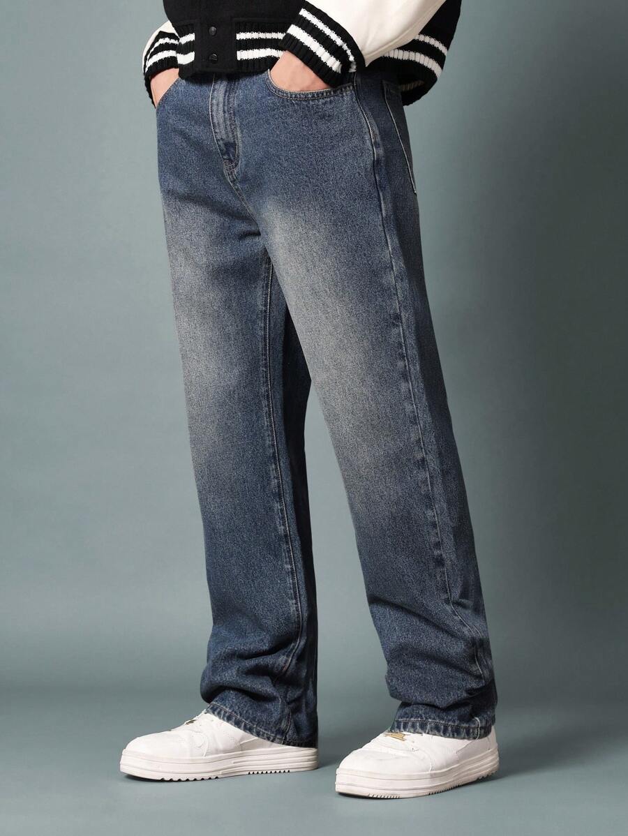 SUMWON Jeans de corte recto - Azul - Ver 1
