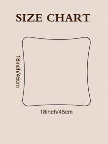 1pc Luxury Faux Fur Pillow Case, No Filling, Soft, Fluffy And Striped, 18x18 Inch - Machine Washable, Zippered, Square, For Sofa, Couch, Living Room Decor, Modern Style - Pastel Green - View 5