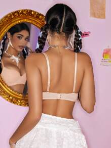 Wedaily 5pcs/Set Women's Simple Casual Push Up Bras - Multicolor - View 3