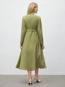 BizChic Vestido elegante de oficina para mujeres, estilo sencillo y casual para uso diario