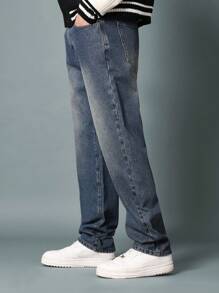 SUMWON Jeans de corte recto - Azul - Ver 2