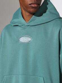 SUMWON Oversized Pullover Hoodie Classic Kangaroo Pocket Premium Winter Fall Everyday Casual Streetwear Cozy Athletic Contemporary Collegiate Essential