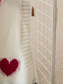 SHEIN LUNE 女式前扣无袖条纹简约休闲针织上衣