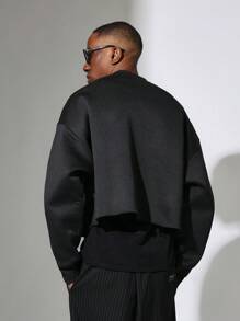 SUMWON Cortina D Ampezzo Ski Club Resort 1993 Vintage Style Winter Sports Sweatshirt Snow Seekers Society Logo Alpine Streetwear Pullover - Black - View 2