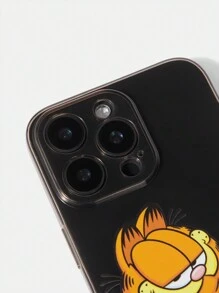 GARFIELD | SHEIN Fashionable Cartoon Cat Print Phone Case - Clear - View 4