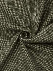 SHEIN Clasi 女士休闲厚夹克，立领中长款，长袖，秋冬 - 黃色 - 查看 5