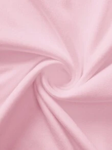 SHEIN EZwear Casual Simple Red Cherry Pattern Letter Print Loose Cropped Round Neck Short Sleeve Thin T-Shirt For Women,Slightly Sheer Suitable For Summer