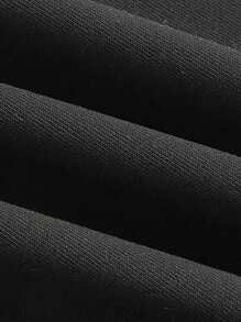 SHEIN EZwear Women's Casual Solid Color Flared Legging Set - Apricot - View 8