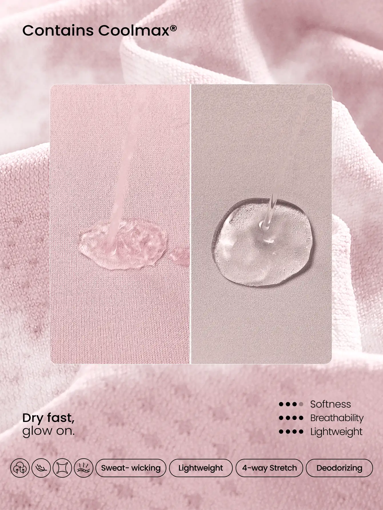 GLOWMODE NỮ Thể thao & - Hồng - Xem 2