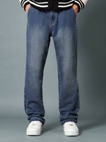 SUMWON Flare Fit Jean - Blue - View 4