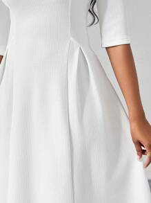 SHEIN Lady Spring, Summer, Autumn And Winter Elegant Office Party New Year Ladies Dresses,Business Casual Woman