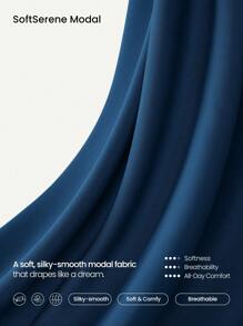 GLOWMODE Modal Silk Touch Wide Leg High Waist Lounge Pants With Side Pockets Daily Casual Fall