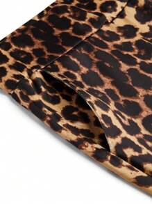 Flirla Leggins de vuelta al colegio, de corte ajustado, alta elasticidad, estilo informal y silueta estilizada en tallas grandes