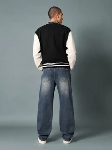 SUMWON Jeans de corte recto - Azul - Ver 5