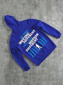 Manfinity EMRG 男士字母印花简约休闲连帽衫