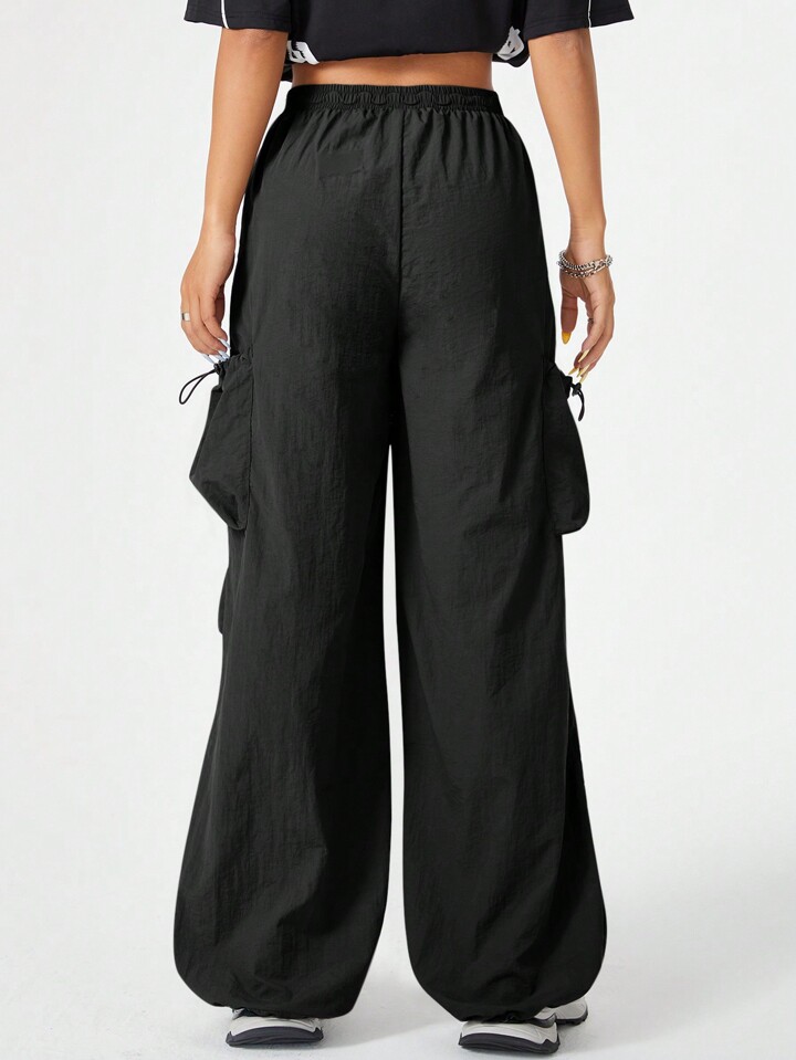 EZKATON正規品★23AW★Pigment Shirring Parachute Pants EZKATON】23FW☆ Pigment shirring parachute pants