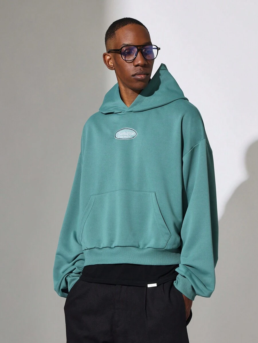 SUMWON Oversized Pullover Hoodie Classic Kangaroo Pocket Premium Winter Fall Everyday Casual Streetwear Cozy Athletic Contemporary Collegiate Essential