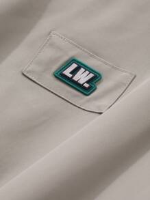 DAZY Men's Multi-Pocket Cargo Style Jacket,Fall Clothes - Beige - View 3