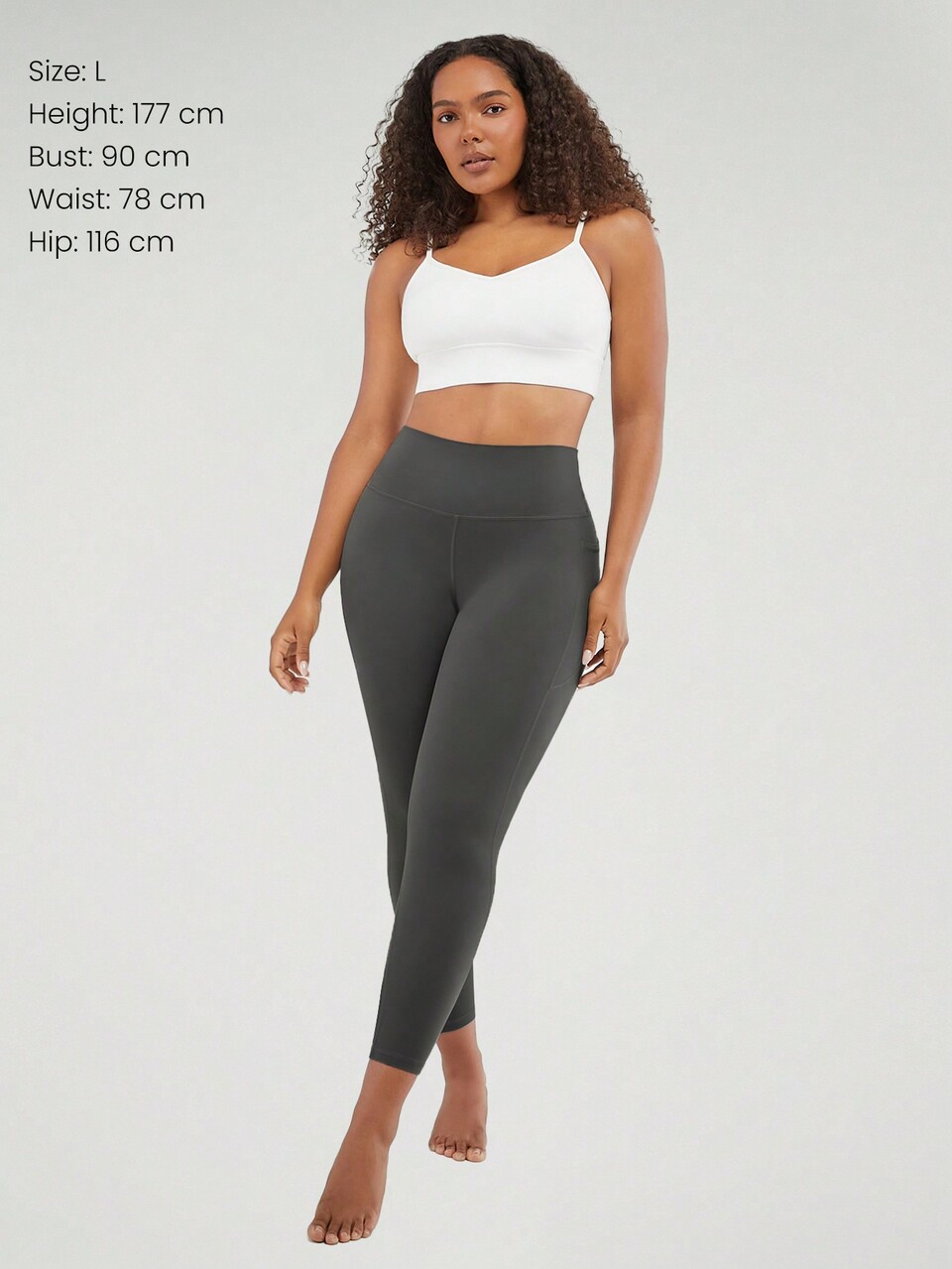 24" FeatherFit™ High-Rise Side Pocket Leggings