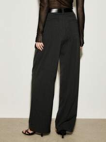 AiiRZ Belted Wide Leg Trouser