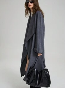 Ontre New 2025 Women's Contrast Trim Long Sleeve Casual Cardigan Jacket, Suitable For Everyday Casual Wear, Valentine's Day, Spring