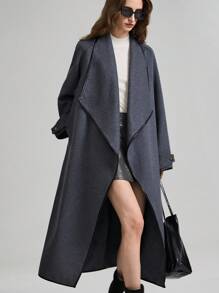 Ontre New 2025 Women's Contrast Trim Long Sleeve Casual Cardigan Jacket, Suitable For Everyday Casual Wear, Valentine's Day, Spring