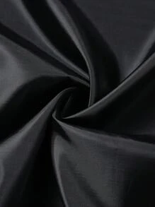 Manfinity Homme Jaqueta de Colégio Masculina com Zíper e Recorte Listrado, Caimento Folgado - Castanho - Visão 8