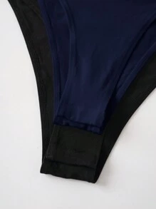 SHEIN BASICS 2 件套女士休闲纯色针织紧身衣