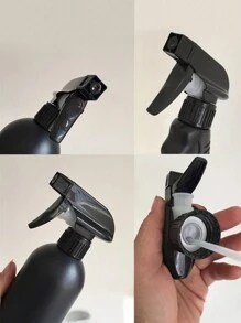500ml/16.9oz Professional Refillable Spray Bottle - Salon-Grade Heavy Duty Mist Dispenser For Hair Styling, Home Cleaning & Garden Plants | Leak-Proof Adjustable Nozzle (3 Spray Modes)