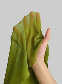 Ontre 斯德哥尔摩风格，女士秋季时尚，高领圆领上衣，优雅秋冬网纱长袖商务休闲女士基础款上衣