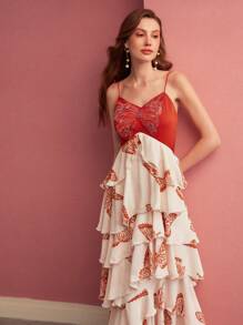 MOTF PREMIUM VÁY CAMI HÌNH BƯỚM CÓ VAI XẺO, TRANG PHỤC NGÀY VALENTINE - Nhiều màu - Xem 4