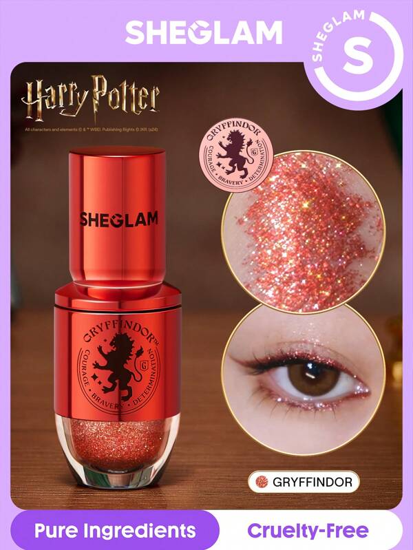 Harry Potter™ X SHEGLAM Houses Of Glitter Liner-Gryffindor Multi-Utilizare Fard De Pleoape Unic Sclipici Lichid Pigment îNalt De Lungă Durată Absolvire Zi De NașTere Vacanță Vară Toamnă Y2K Elegant Modă Femei Machiaj Cosmetice Petrecere Plajă CăLăTorie Camping ÎN Aer Liber ȘCoală Campus Excursie Festivaluri Decor Cadou Cadou Trandafir Fată Cosplay Cel Mai Bun Culoare Farmec Atmosferă