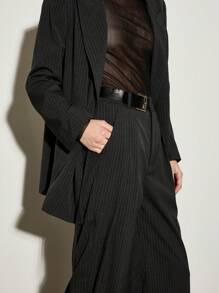 AiiRZ Belted Wide Leg Trouser