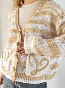 Forever 21 Áo len Giáng sinh xấu xí mùa thu đông cho nữ/Áo len nữ xấu xí/Năm mới/Áo khoác cardigan nữ dự tiệc ngày lễ/Ngày lễ/Năm mới/Áo khoác cardigan tay dài/Đêm giao thừa/Năm mới/Áo khoác cardigan nữ dự tiệc Giáng sinh/Ngày lễ/Giáng sinh/Y2k/Trang phục dự tiệc/Túi/Phong cách đường phố/Sang trọng/Trang phục hàng ngày/Cổ chữ V/Áo khoác cardigan sọc thường ngày - Nhiều màu - Xem 7