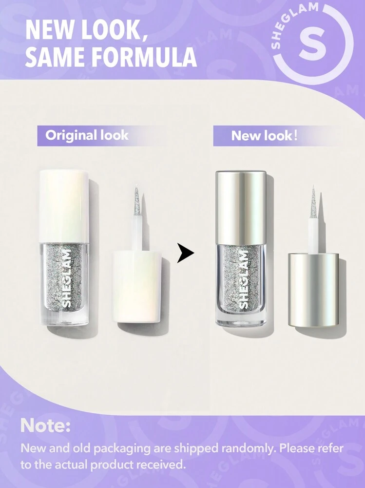 SHEGLAM Delineador LíQuido Con Purpurina Insta-, Bola De Discoteca, Sombra De Ojos En Gel, Plateado, De Alto Brillo, De Larga DuracióN, Altamente Pigmentado, De Larga DuracióN, Sombra De Ojos GóTica Brillos Marca Belleza Maquillaje Maquullaje CosméTica Para Mujeres NiñAs Perfecto Para Invierno Primavera Ideal Para Y2K Elegante Moda Adecuado Para CumpleañOs San ValentíN Regalo Fiesta Listo Mejor Color - Disco Ball - Añade 7