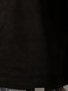 SUMWON Melrose Avenue Los Angeles Crop T-Shirt Urban Streetwear Script Logo Back Print Casual Summer Lightweight Top Boxy Style Hip Hop Fashion Downtown Culture