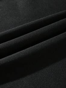 INAWLY 加大码字母印花连帽卫衣，秋冬季套头衫