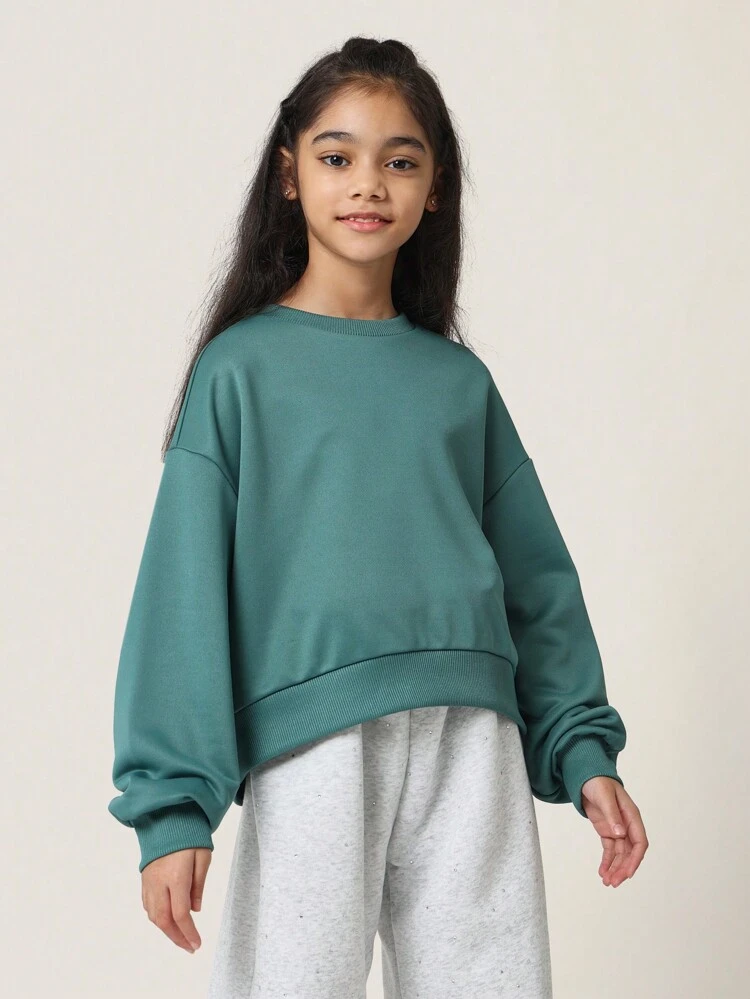 Los Angeles Oversized Sweatshirt With Sleeve Print Design