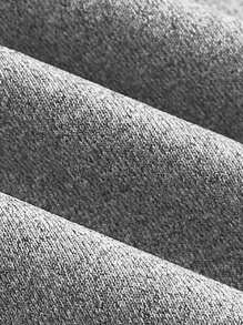 SHEIN EZwear 3 件大码休闲撞色饰边设计短裤 - 彩色 - 查看 11