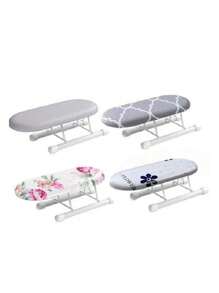 1 chiếc Bàn ủi mini có chân gấp, thích hợp cho cổ áo và cổ tay áo, Bàn ủi mini, Dụng cụ & phụ kiện may vá khác, Giá ủi quần áo gia dụng di động, Vỏ ủi chịu nhiệt Home Supplies - Nhiều màu - Xem 2
