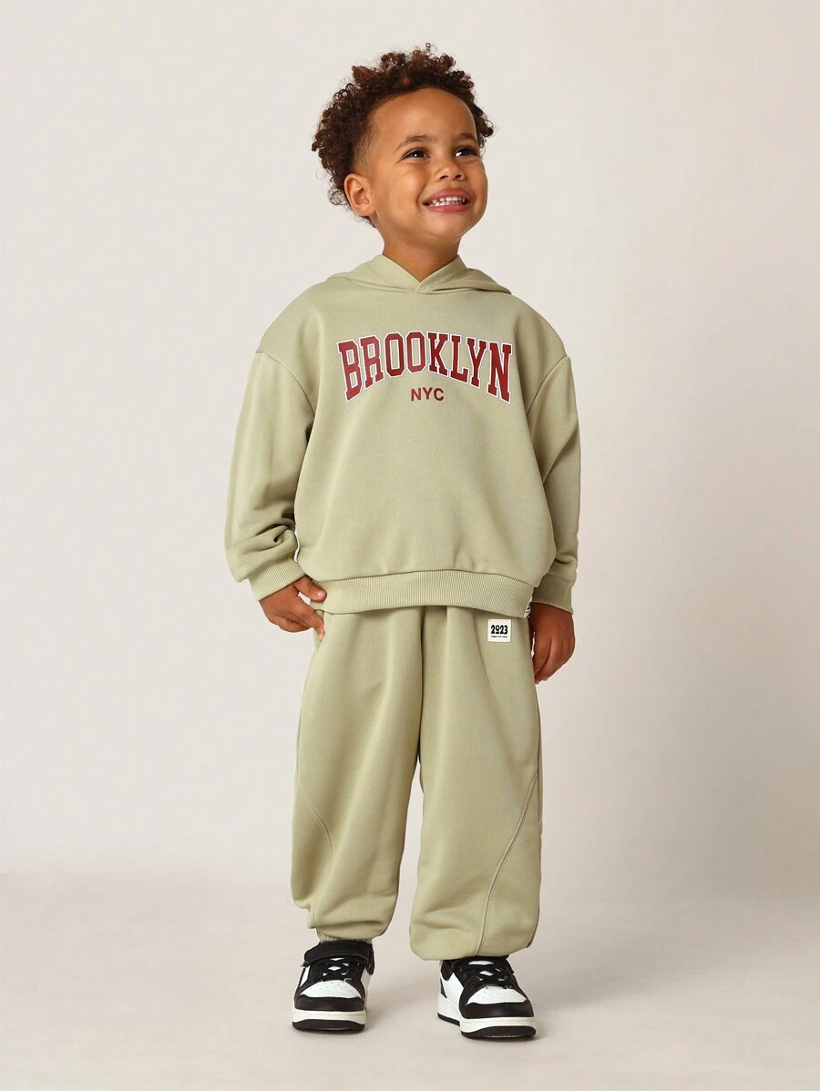 Survêtement Enfant (Hoodie + Pantalon) A2z4kids - Tissu Polaire 65% Polyester 35% Coton, Coupe Régulière