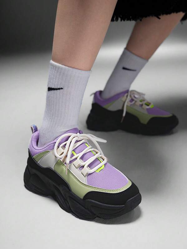 Vate Zapatillas casuales de mujer de nueva de 2024, con suela gruesa para el otoño