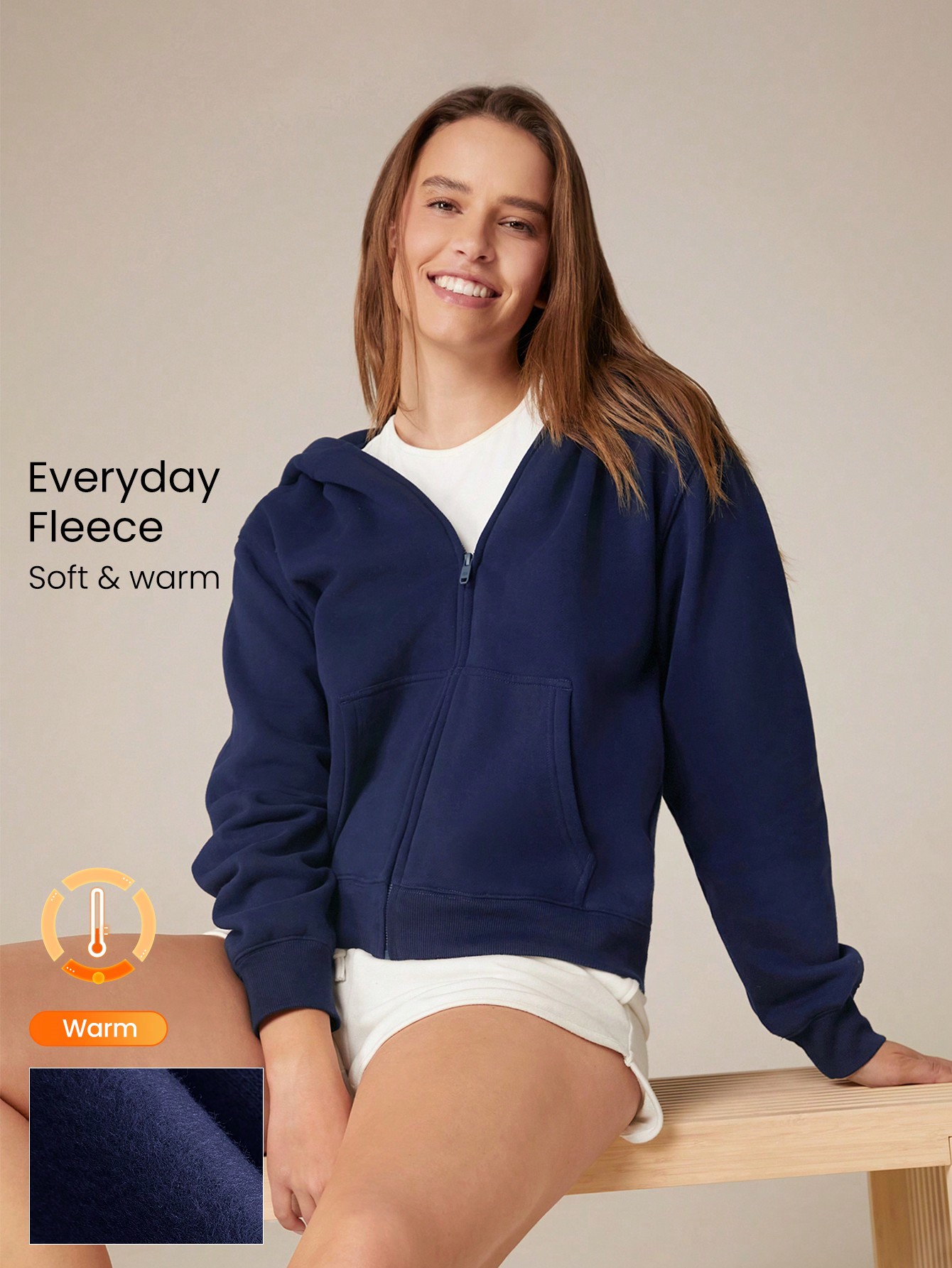 Sweat à Capuche Zippé D'Halloween Pour Femme - Joli Pull à Imprimé