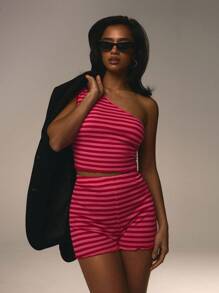 Athîral 情人节女士两件套，简约时尚休闲日常上衣和短裤